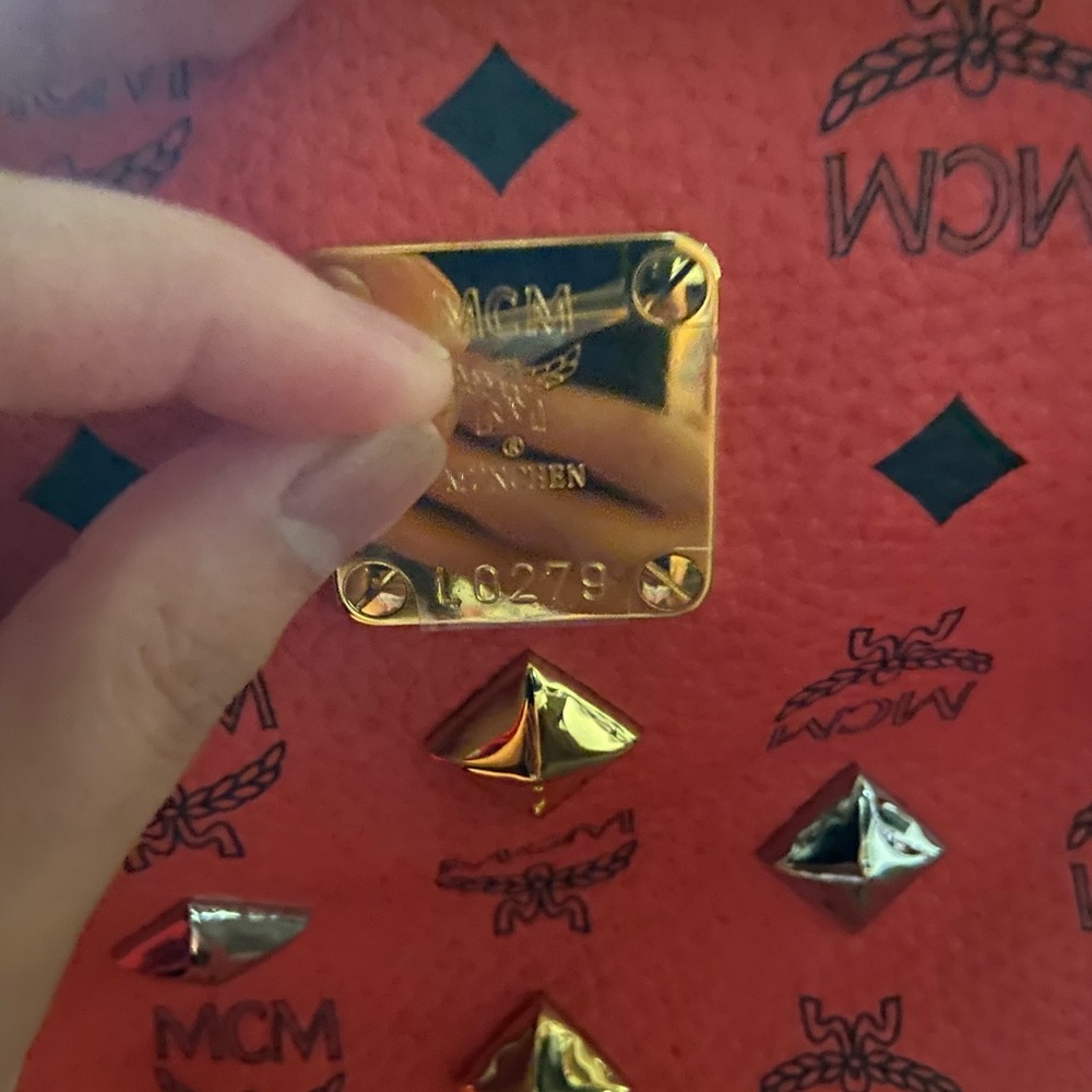 MCM Backpack (Medium) Almost New♥️ - Picture 3 of 6